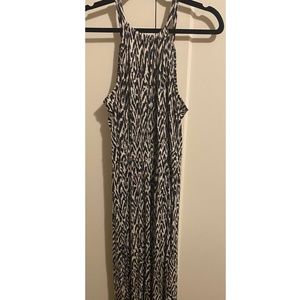 Banana republic halter maxi dress